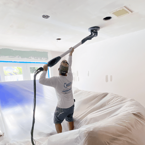 popcorn texture removal