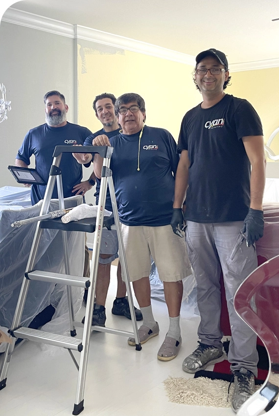 Team Cyan Painting - quality painting services